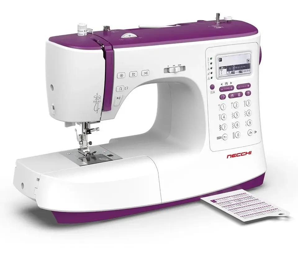 MAQUINA DE COSER NECCHI NC204D CON MESA Y 13 PRENSATELAS 7