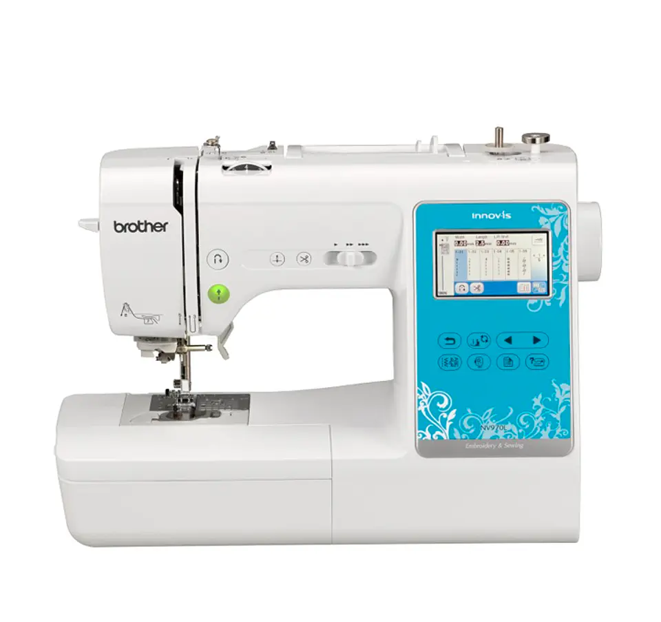 BORDADORA Y MAQUINA DE COSER 10X10 NV970L WIFI 3
