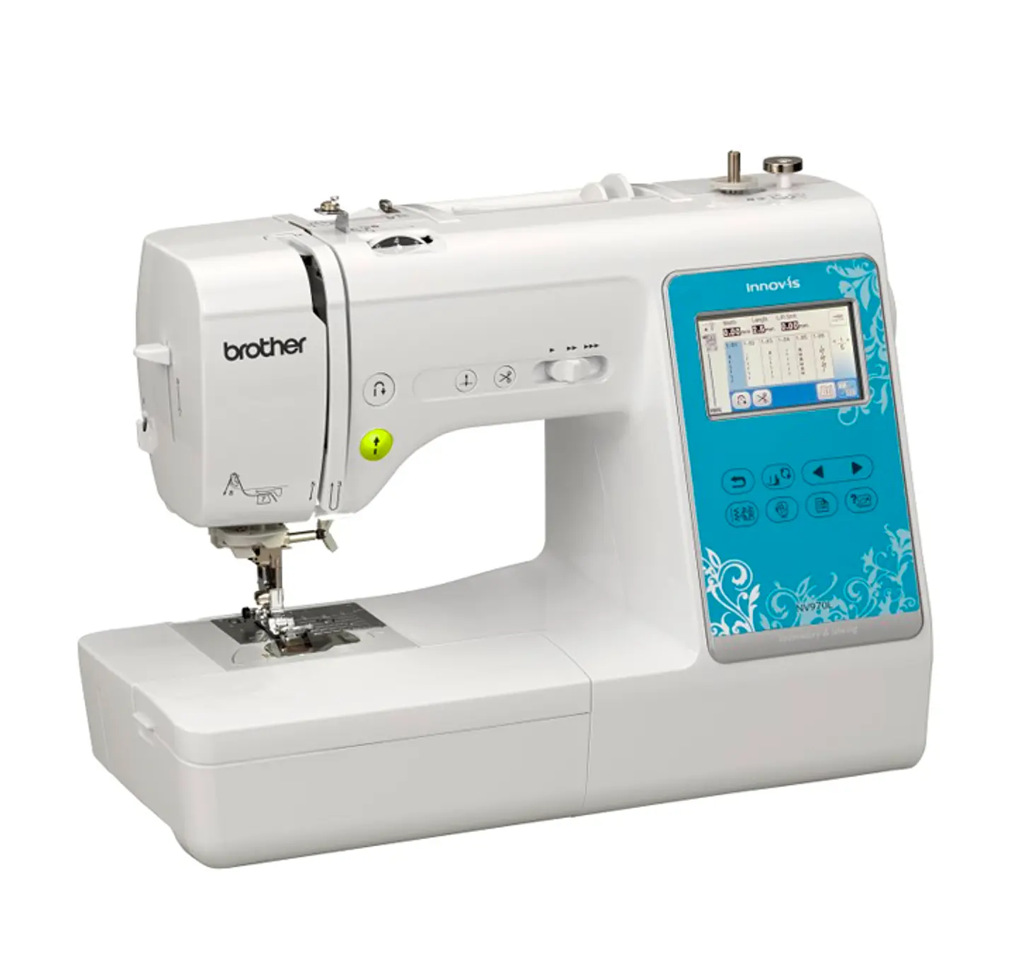 BORDADORA Y MAQUINA DE COSER 10X10 NV970L WIFI 4