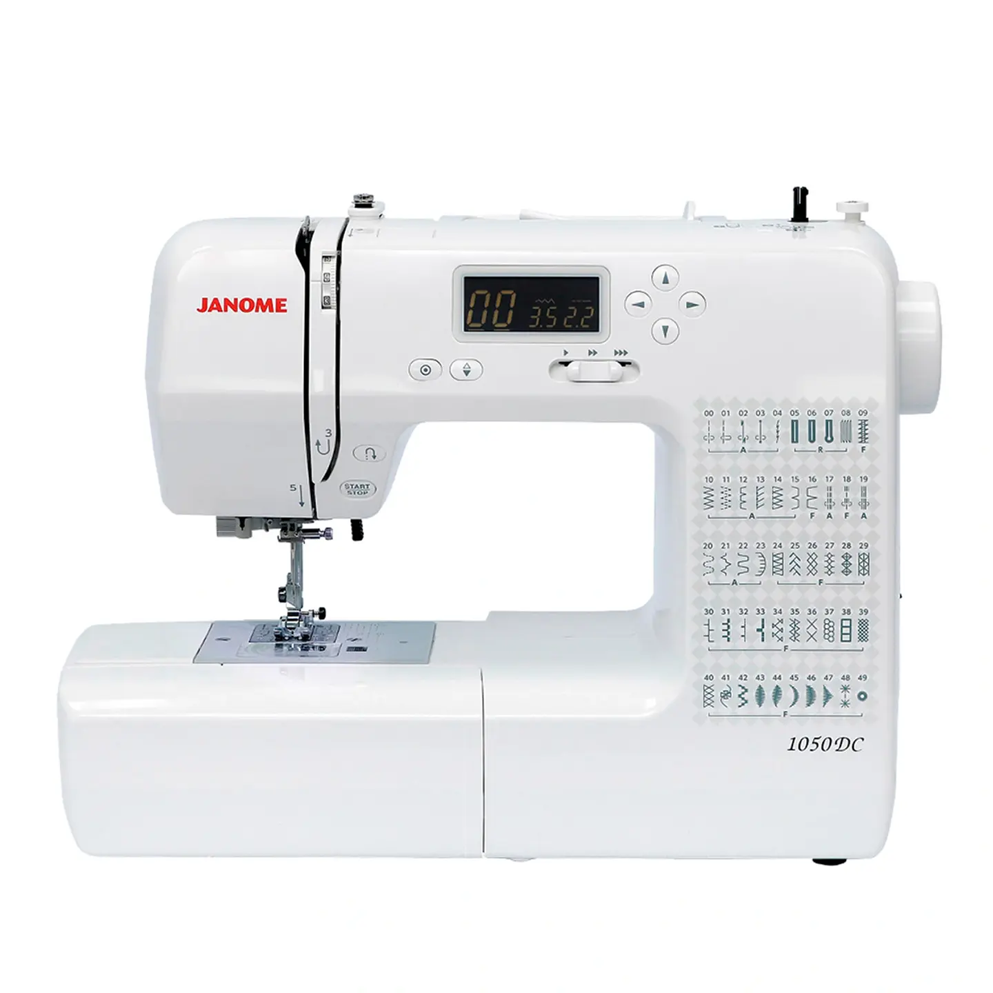 PACK JANOME MAQUINA DE COSER 1050DC + MAQUINA OVERLOCK 8002D 3