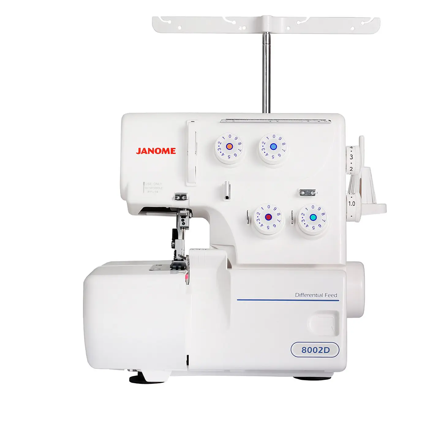 MÁQUINA DE COSER JANOME 1000A + OVERLOCK 8002D 2