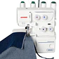 MÁQUINA DE COSER JANOME 1000A + OVERLOCK 8002D - Miniatura 8
