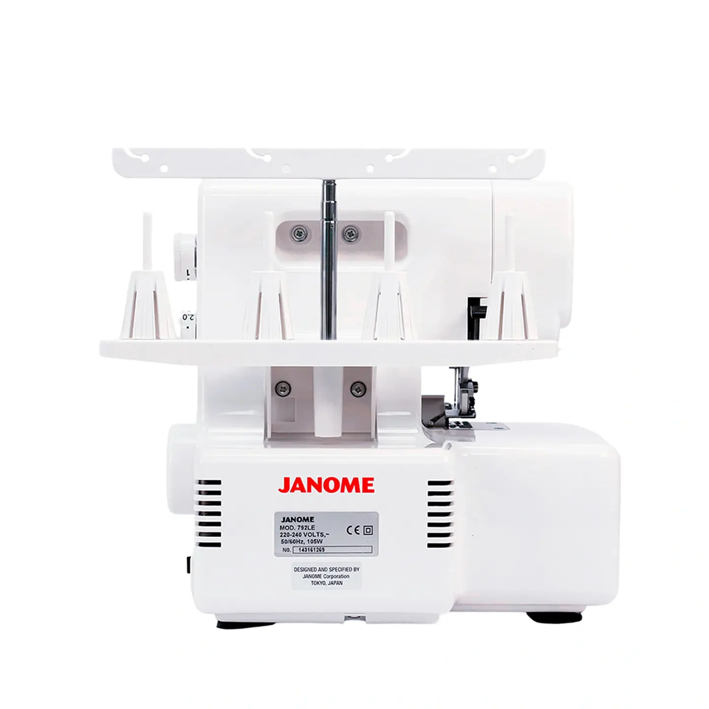 MAQUINA DE COSER OVERLOCK JANOME 8002D 4