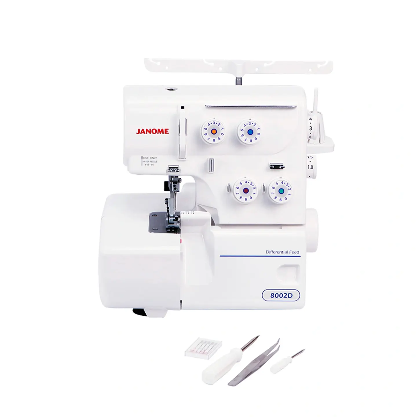 MAQUINA DE COSER OVERLOCK JANOME 8002D 5