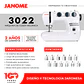 MAQUINA DE COSER JANOME 3022 - Miniatura 3