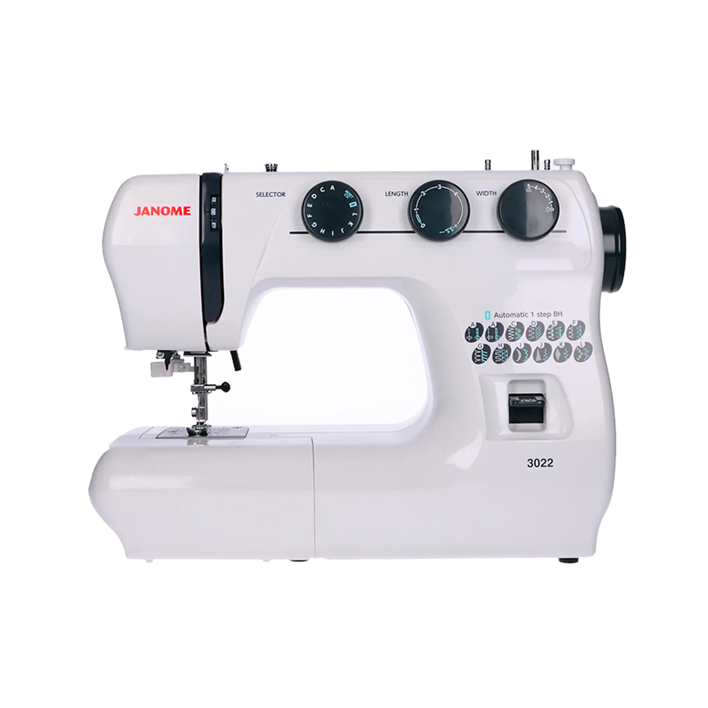 MAQUINA DE COSER JANOME 3022 4