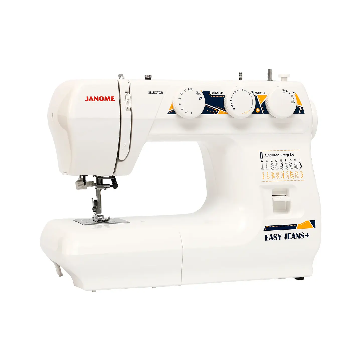 MAQUINA DE COSER JANOME EASY JEANS + 2