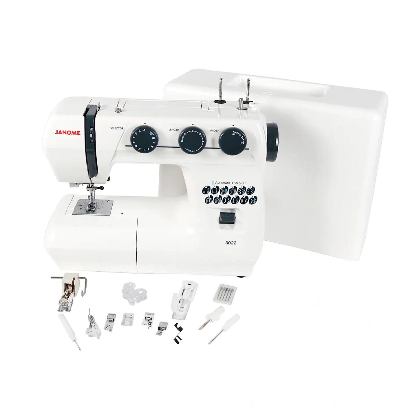 MAQUINA DE COSER JANOME 3022 4