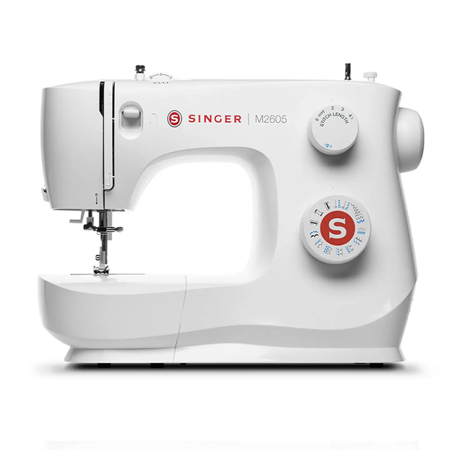 MÁQUINA DE COSER RECTA ZIG ZAG SINGER M2605 70W 1