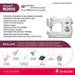 MÁQUINA DE COSER RECTA ZIG ZAG SINGER M2605 70W - Miniatura 7
