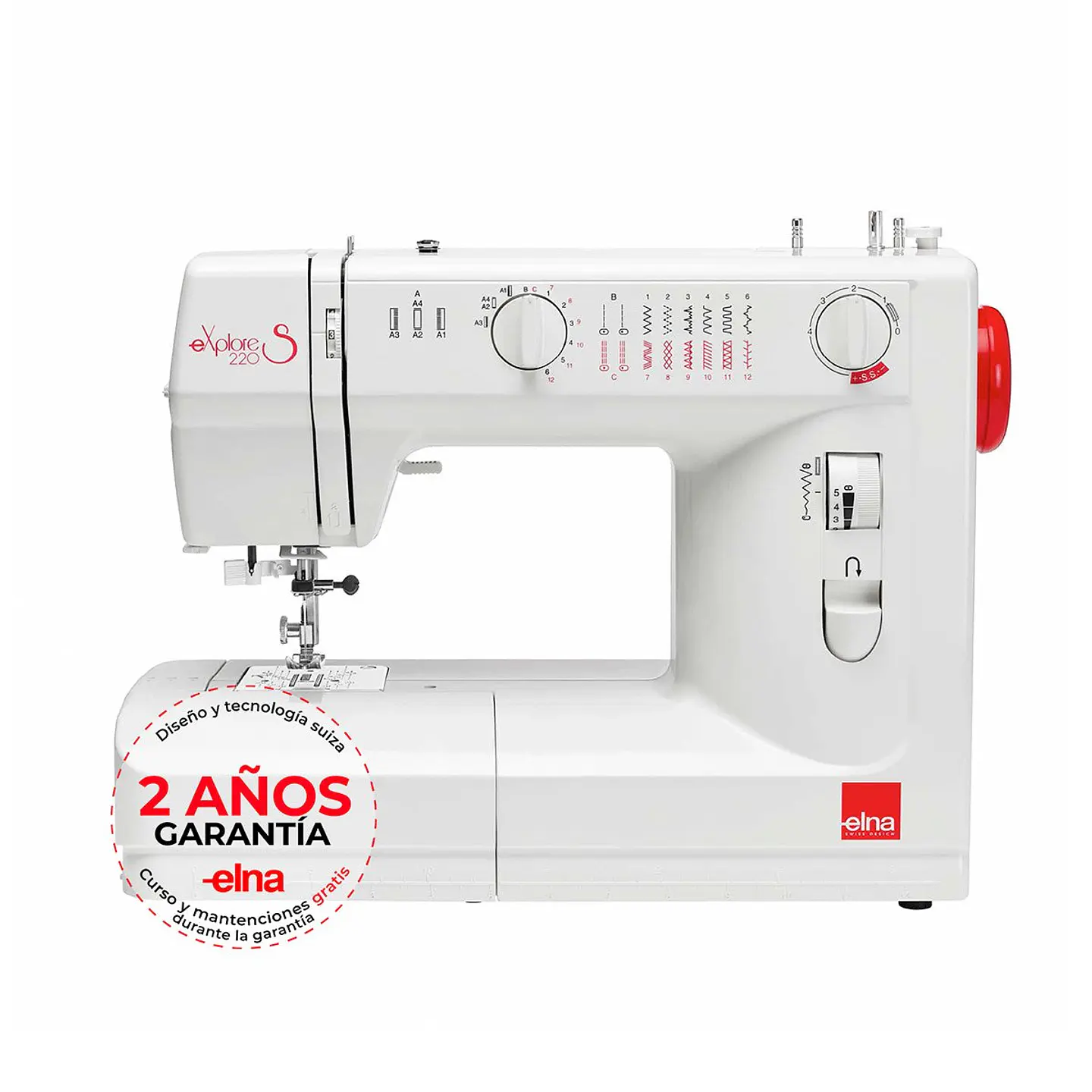 MÁQUINA DE COSER JANOME ELNA EXPLORE 220S 4