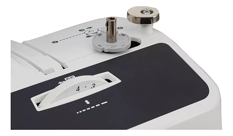 MÁQUINA DE COSER RECTA BROTHER STRONG AND TOUGH ST371HD PORTABLE BLANCA Y NEGRO 110V