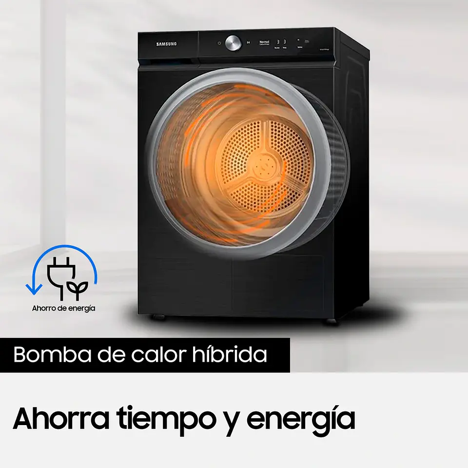SECADORA DE ROPA BOMBA DE CALOR SAMSUNG BE SPOKE DV17B9750CV 17KG NEGRO 2