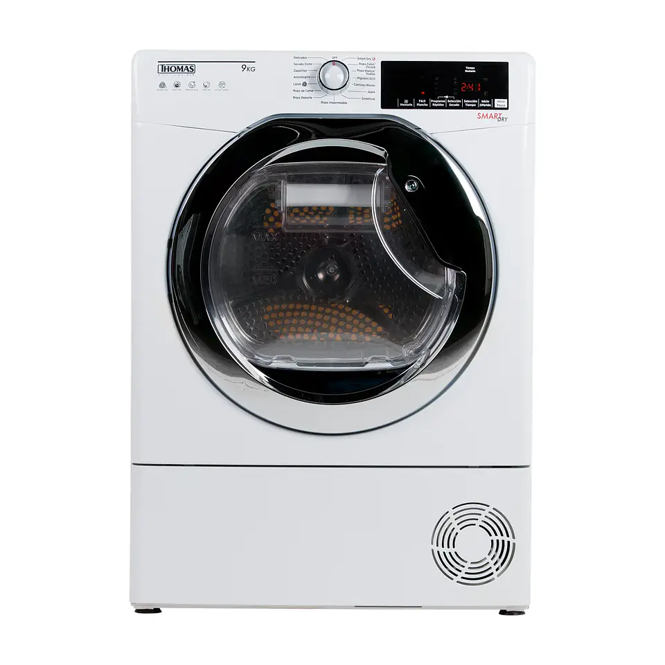 SECADORA ELE CTRICA 9 KG POR CONDENSACION CON BOMBA CALOR 1