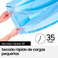 SECADORA DE ROPA SAMSUNG BOMBA DE CALOR 9KG SMARTTHINGS DV90CGC2A0AEZS - Miniatura 6