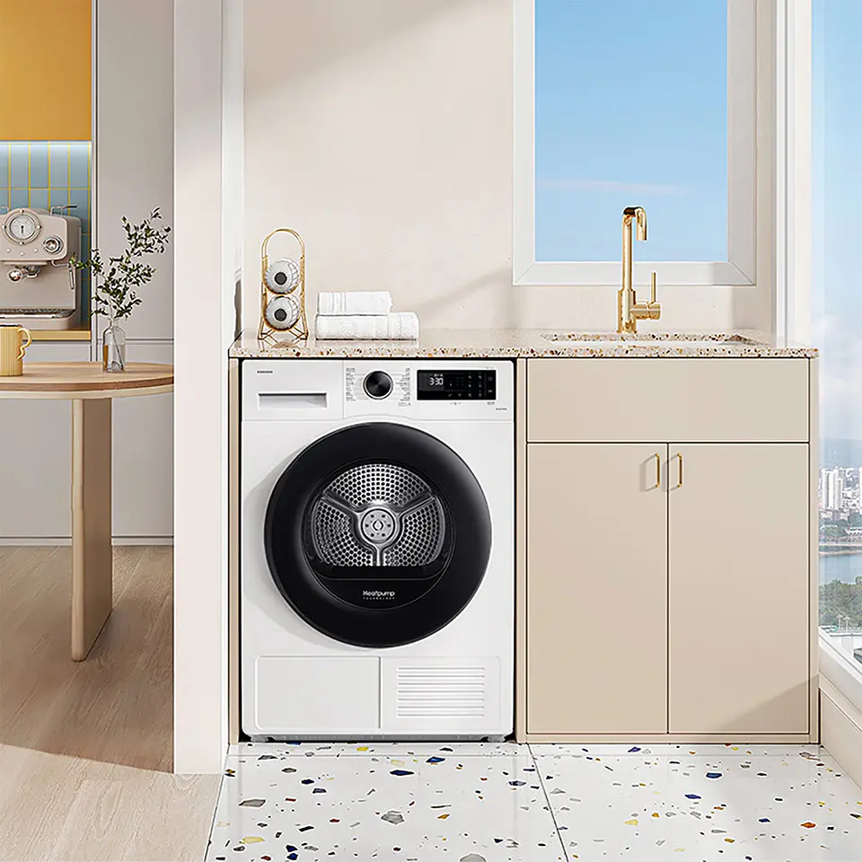 SECADORA DE ROPA SAMSUNG BOMBA DE CALOR 9KG SMARTTHINGS DV90CGC2A0AEZS 10