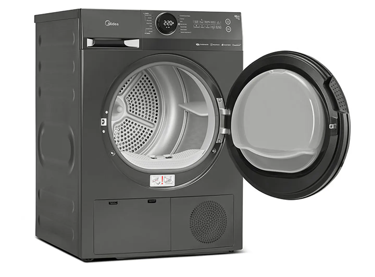 SECADORA DE ROPA POR CONDENSACION MIDEA MD200C110 11KG TITANIO 4