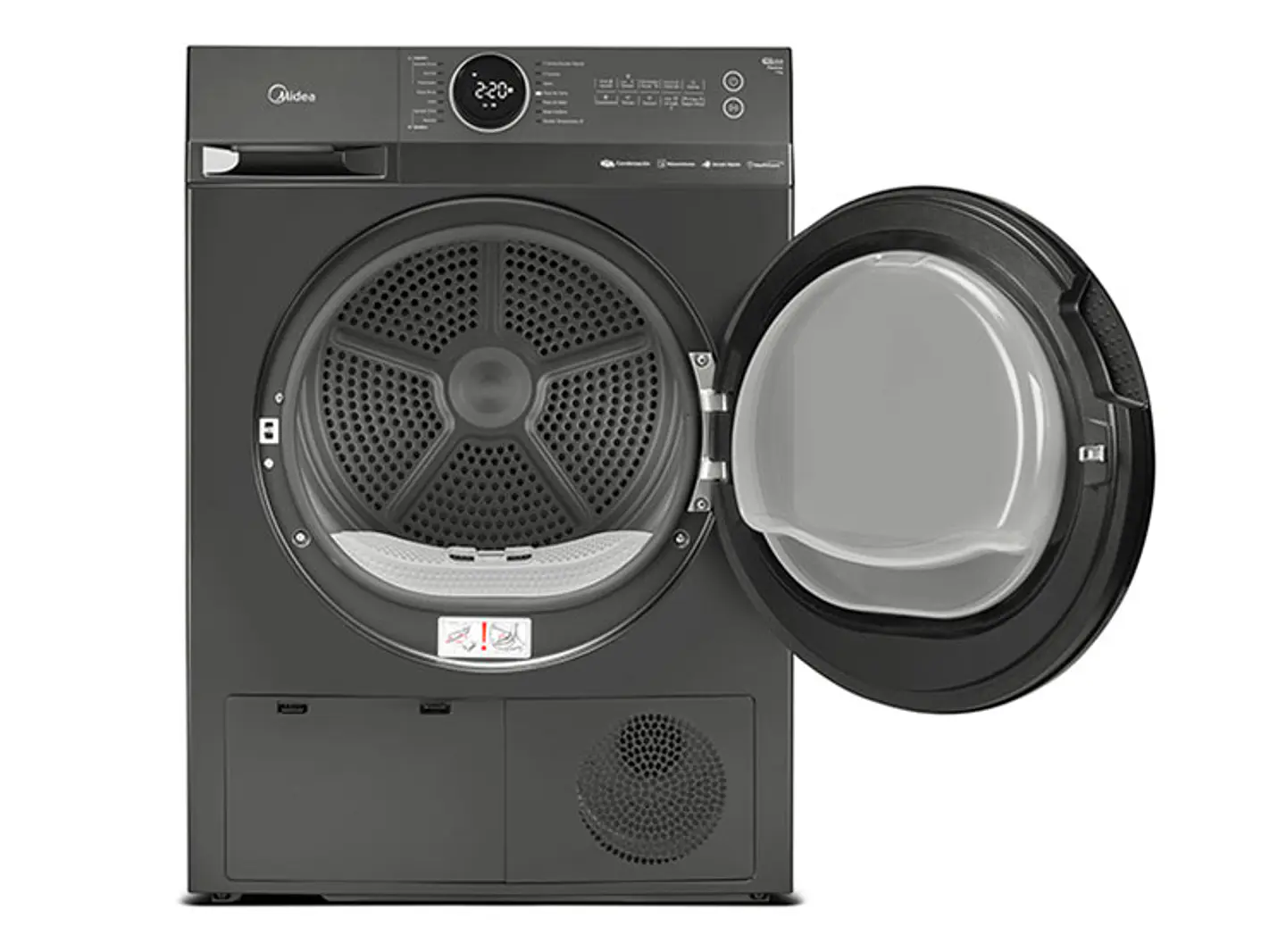 SECADORA DE ROPA POR CONDENSACION MIDEA MD200C110 11KG TITANIO 5