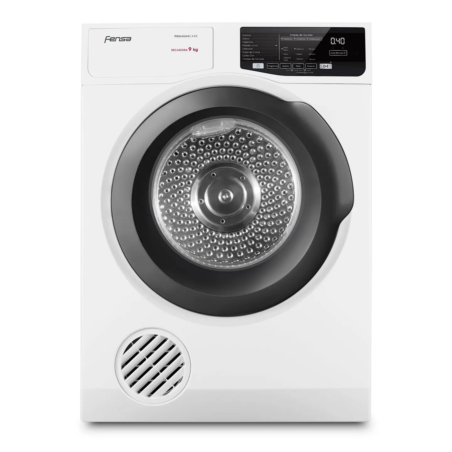 SECADOR ROPA 9KG FENSA FRONTAL PREMIUM CARE 9D BLANCA 10