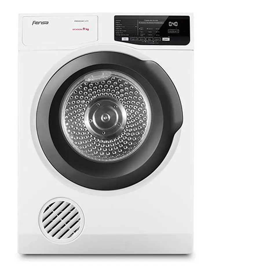 SECADORA DE ROPA POR VENTILACIÓN FENSA PREMUM CARE 9D 9KG BLANCO 1
