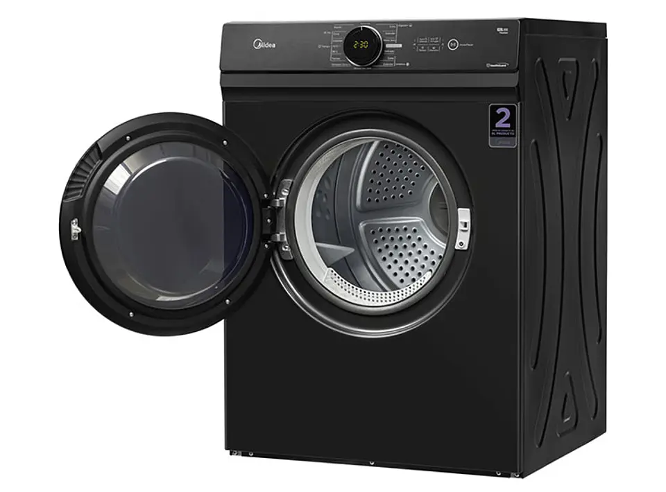 SECADORA DE ROPA POR VENTILACIÓN MIDEA MD100A100 10KG TITANIO 3