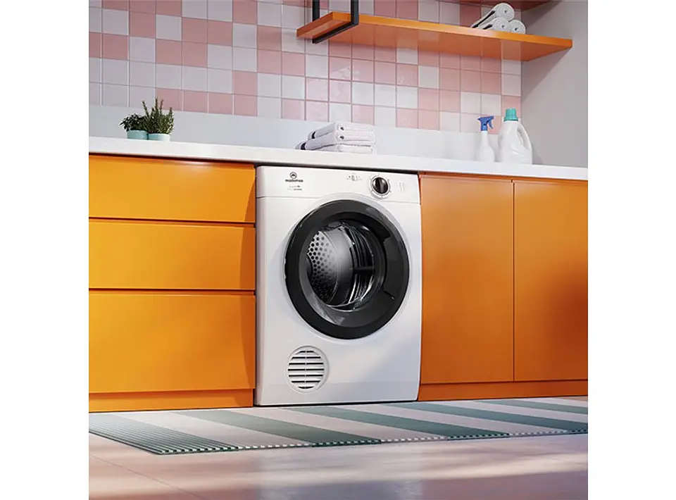 SECADORA DE ROPA POR VENTILACIÓN MADEMSA 7D BZG 7KG BLANCO 6