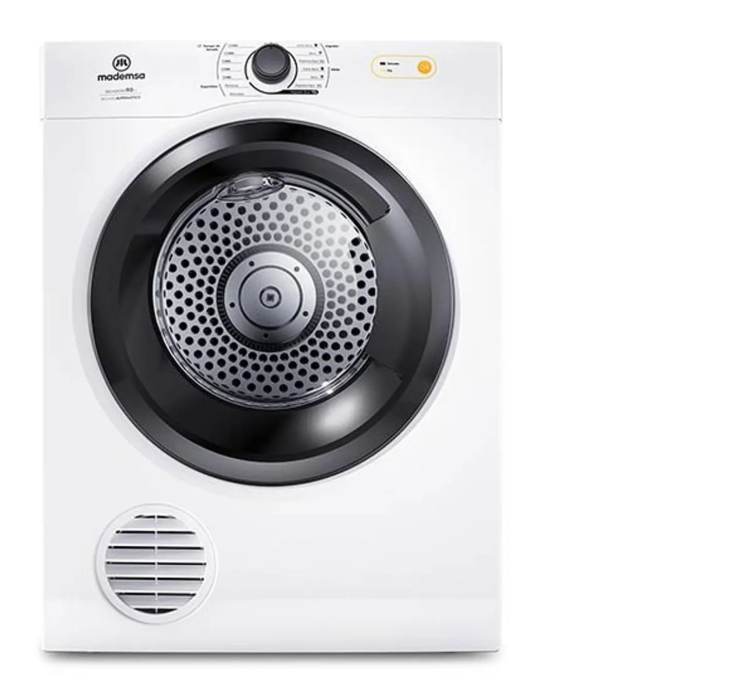 SECADORA DE ROPA POR VENTILACIÓN MADEMSA 9D BZG 9KG BLANCO 1
