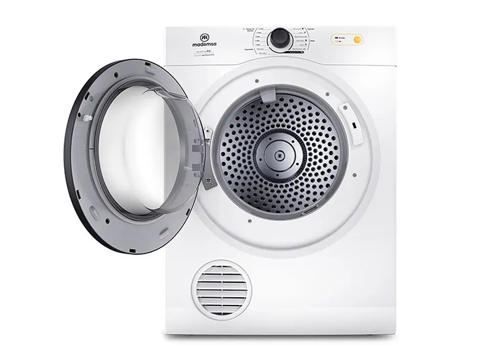 SECADORA DE ROPA POR VENTILACIÓN MADEMSA 9D BZG 9KG BLANCO 2
