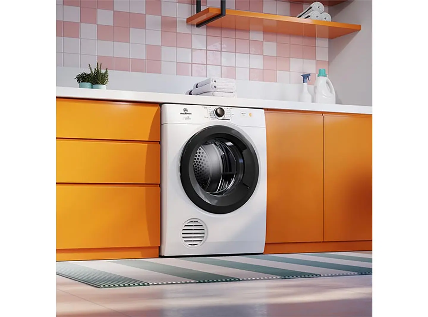 SECADORA DE ROPA POR VENTILACIÓN MADEMSA 9D BZG 9KG BLANCO 3