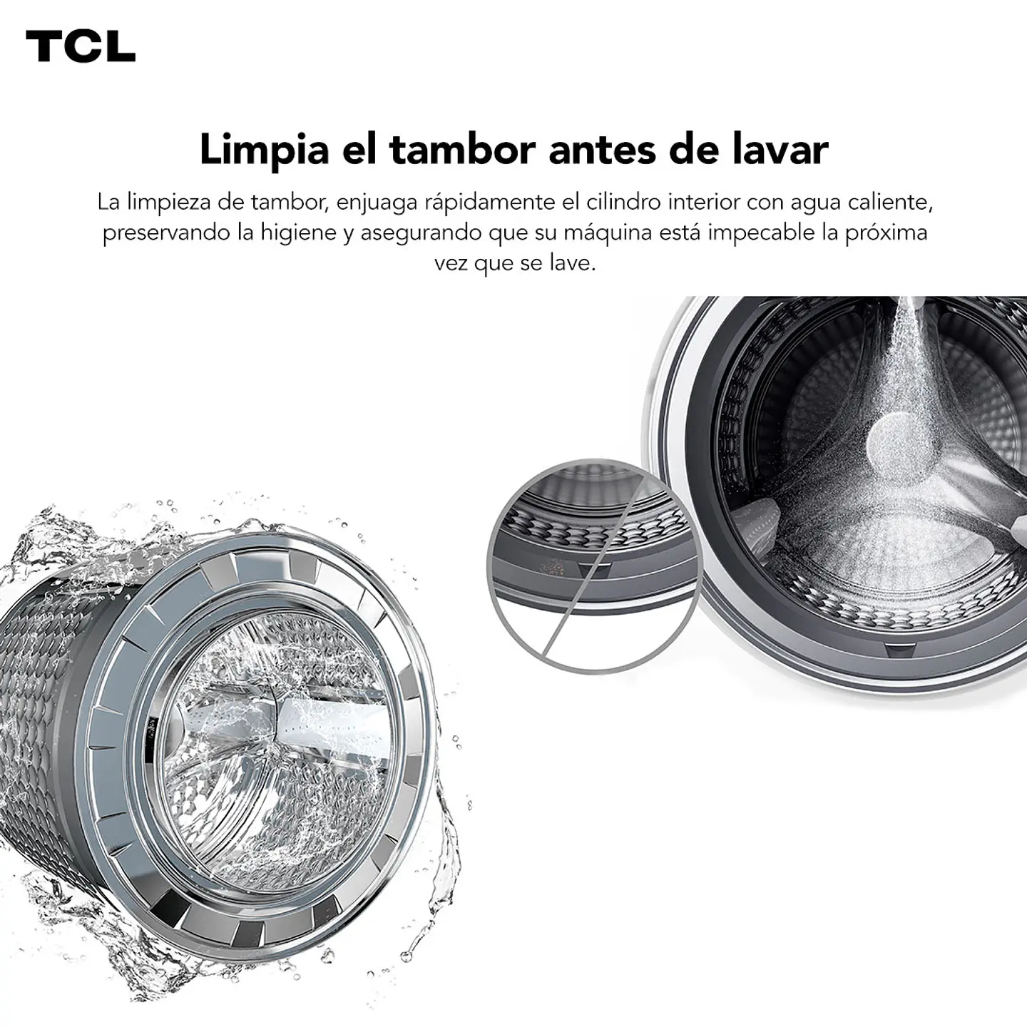 LAVADORA SECADORA FRONTAL TCL 10KG/7KG C2210WD DD INVERTER 6