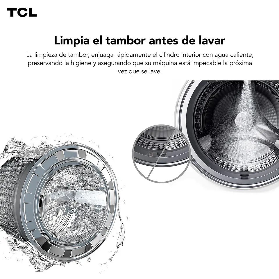 LAVADORA SECADORA FRONTAL TCL 10KG/7KG C2210WD DD INVERTER 6