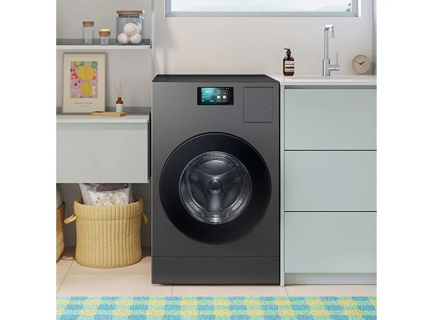 LAVADORA SECADORA SAMSUNG WD25DB8995BZ BE SPOKE 25KG/15KG GRIS 2