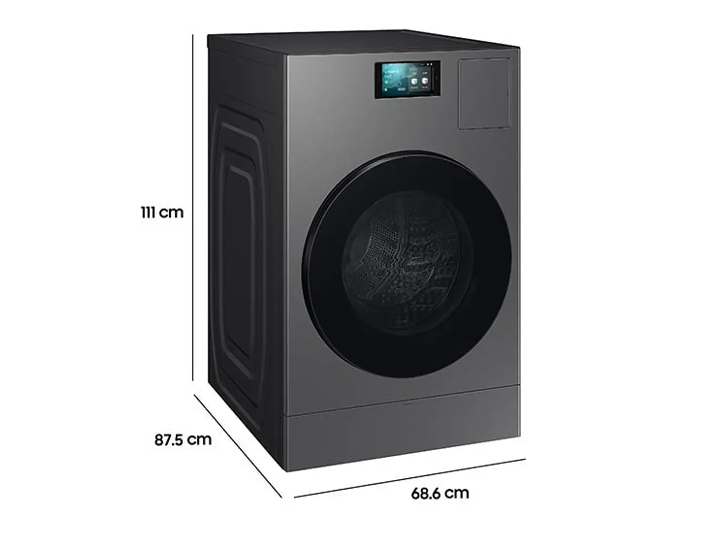 LAVADORA SECADORA SAMSUNG WD25DB8995BZ BE SPOKE 25KG/15KG GRIS 3