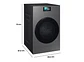LAVADORA SECADORA SAMSUNG WD25DB8995BZ BE SPOKE 25KG/15KG GRIS - Miniatura 3
