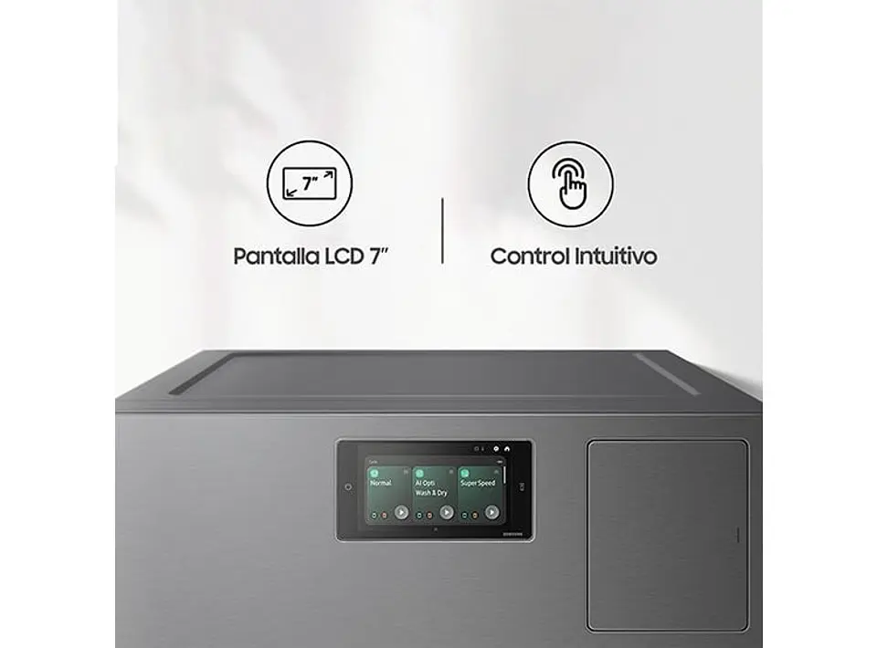 LAVADORA SECADORA SAMSUNG WD25DB8995BZ BE SPOKE 25KG/15KG GRIS 5