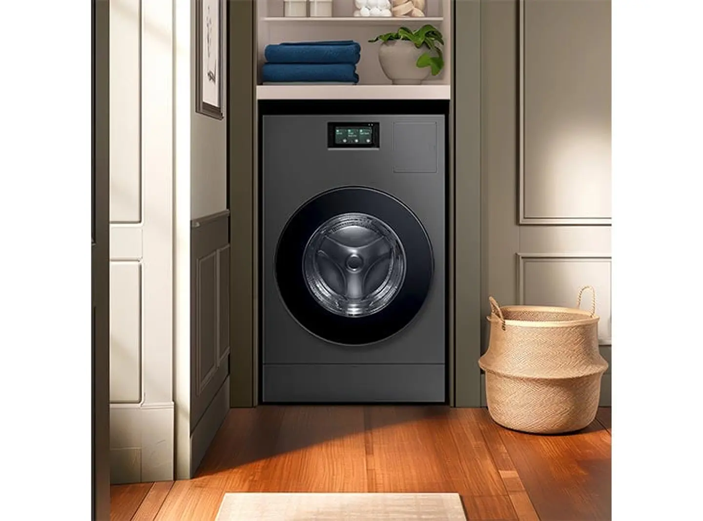 LAVADORA SECADORA SAMSUNG WD25DB8995BZ BE SPOKE 25KG/15KG GRIS 12