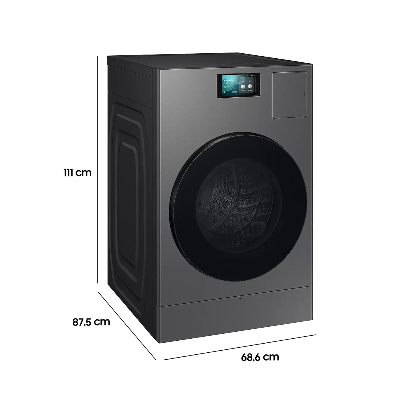 SAMSUNG LAVADORA SECADORA BESPOKE AI 25 KG 3