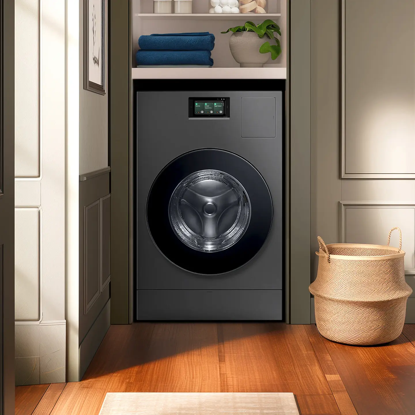 SAMSUNG LAVADORA SECADORA BESPOKE AI 25 KG 7