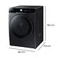 LAVADORA SECADORA SAMSUNG 22KG / 13KG CON INTELIGENCIA ARTIFICIAL EN PANEL CONTROL - Miniatura 4