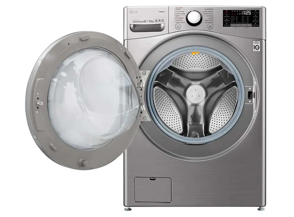 LAVADORA SECADORA LG WD22VV2S6 22KG/13KG GRIS 5
