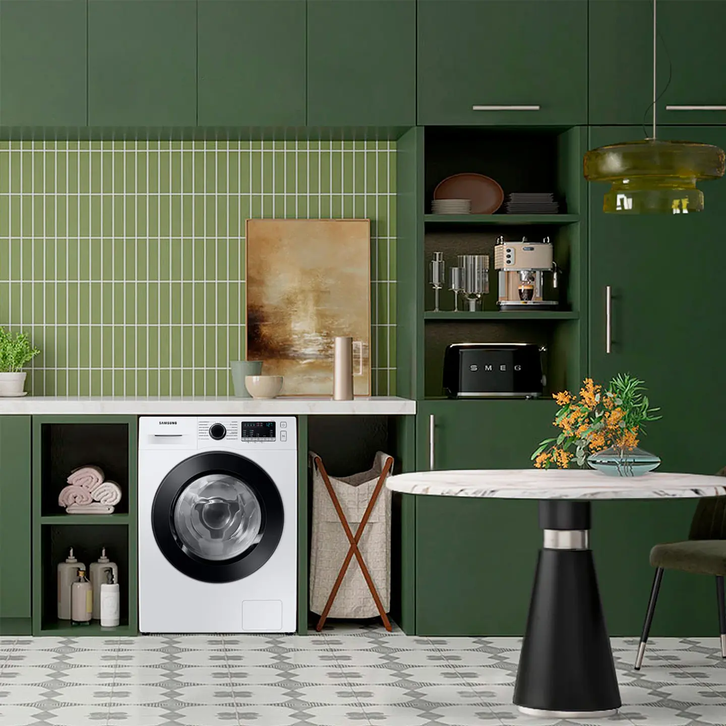 LAVADORA SECADORA SAMSUNG WD95T4046CE 9.5KG/6KG BLANCO 8