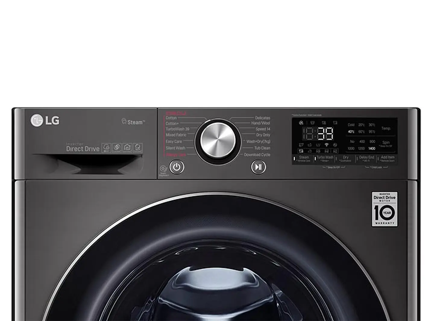 LAVADORA SECADORA LG WD14BVC2S6C 14KG/8KG NEGRO 7