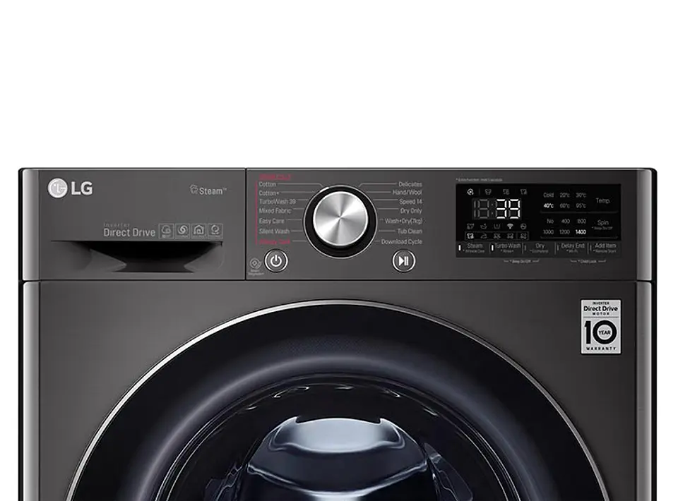 LAVADORA SECADORA LG WD14BVC2S6C 14KG/8KG NEGRO 7