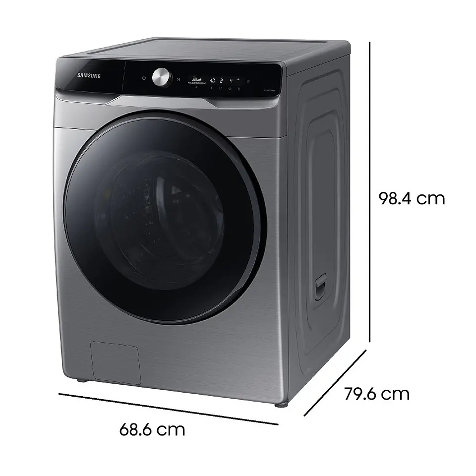 LAVADORA SECADORA SAMSUNG WD20T6300GP 20KG/12KG GRIS 8
