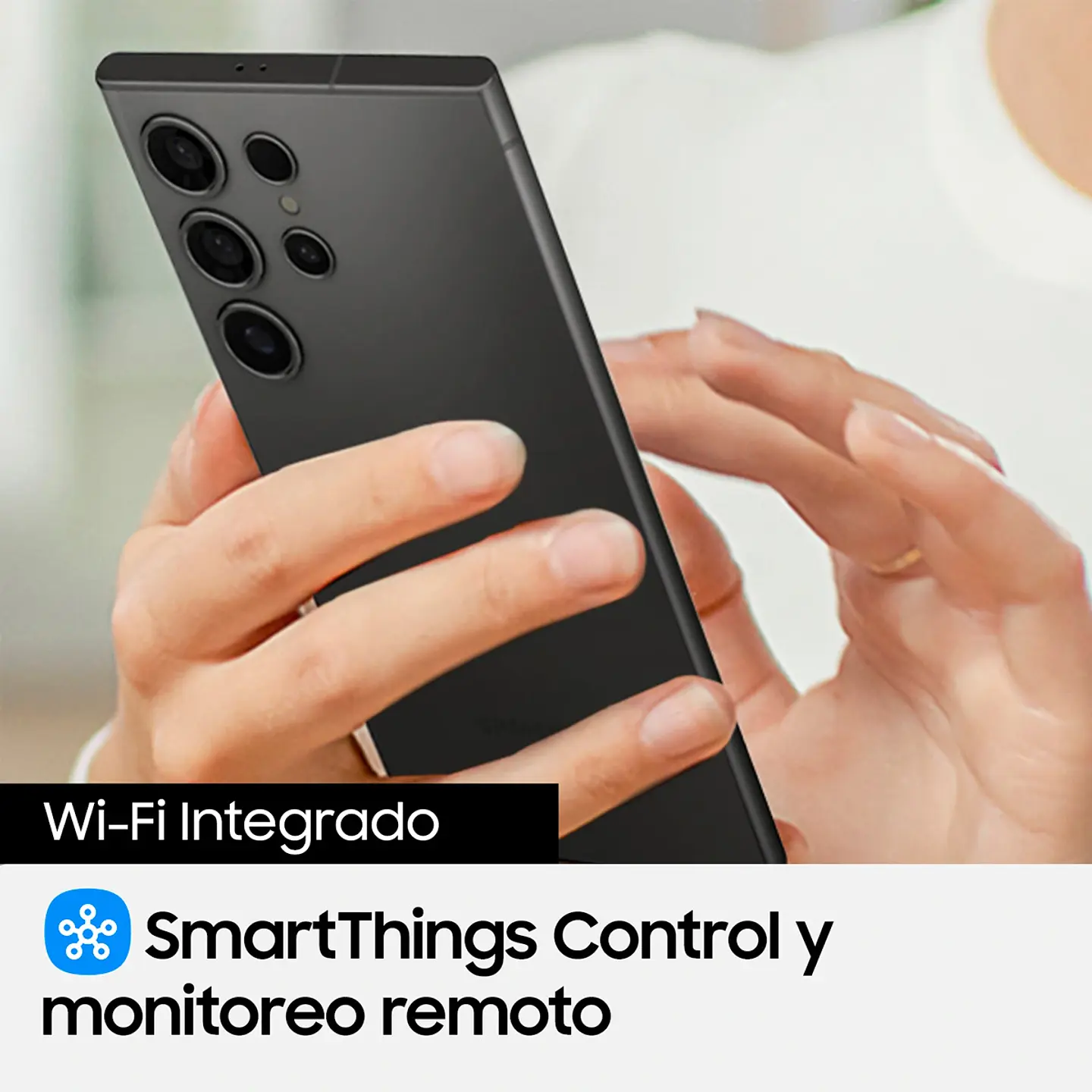 LAVADORA SECADORA SAMSUNG WD22T6500GV 22KG/13KG NEGRO 8