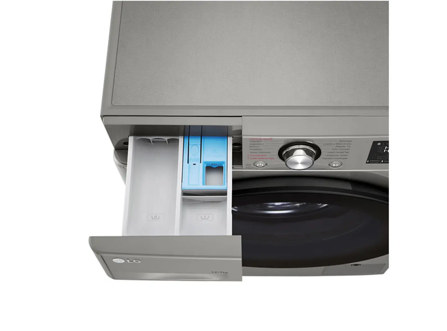 LAVADORA SECADORA LG 12 KG 7 KG CARGA FRONTAL WD12VVC5S6C AI DD 4