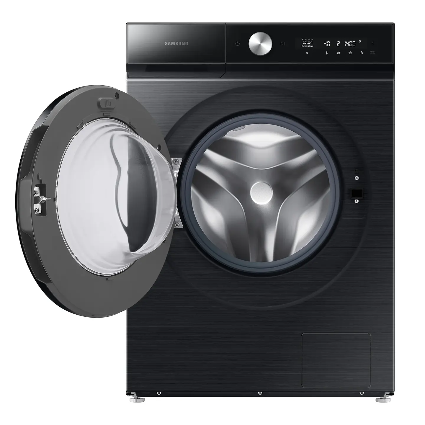 LAVADORA SECADORA BESPOKE 14KG / 9KG CON INTELIGENCIA ARTIFICIAL EN ECOBUBBLE NEGRA 7