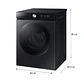 LAVADORA SECADORA BESPOKE 14KG / 9KG CON INTELIGENCIA ARTIFICIAL EN ECOBUBBLE NEGRA - Miniatura 8