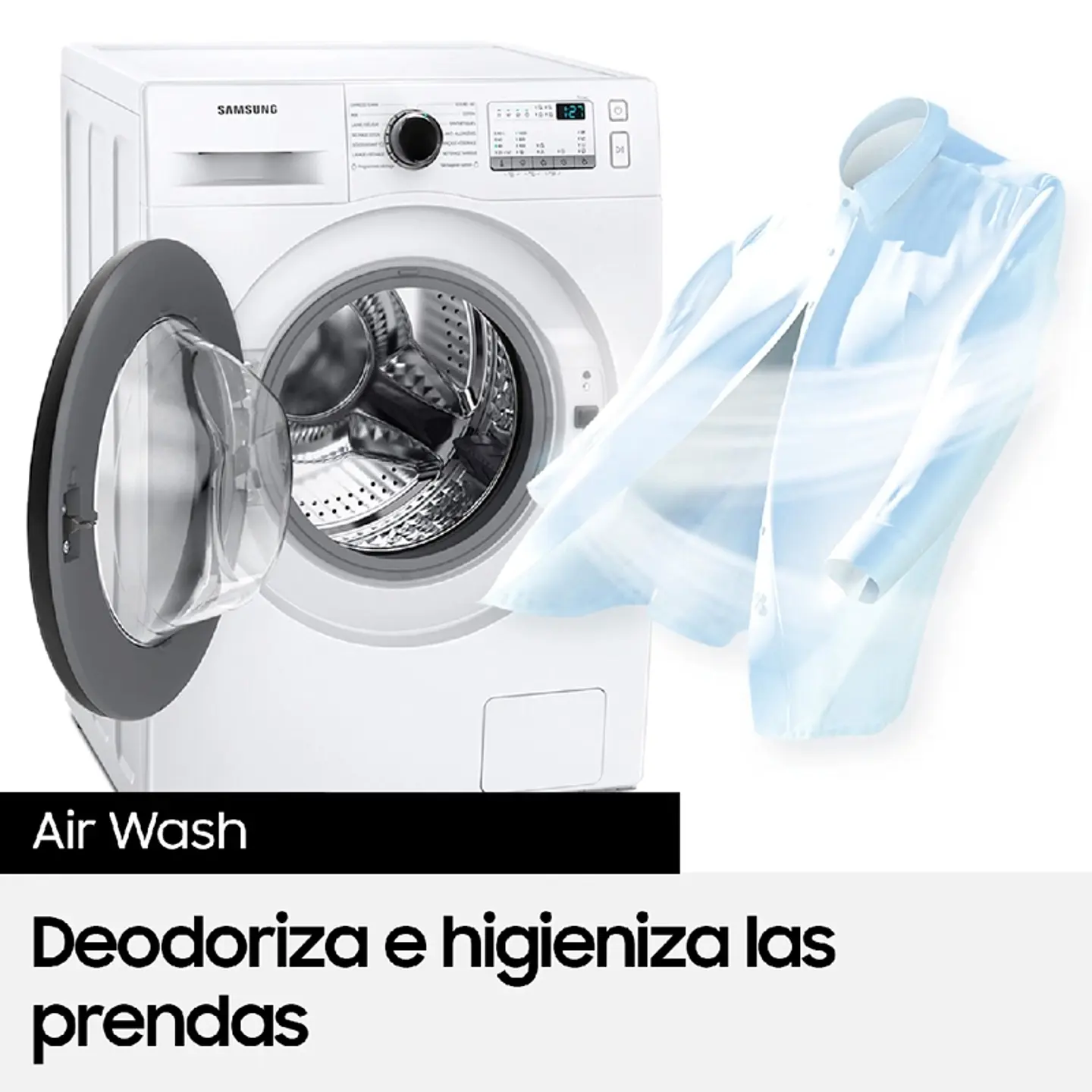 LAVADORA SECADORA SAMSUNG 12 KG 7 KG CARGA FRONTAL WD12T704DBH/ZS 6