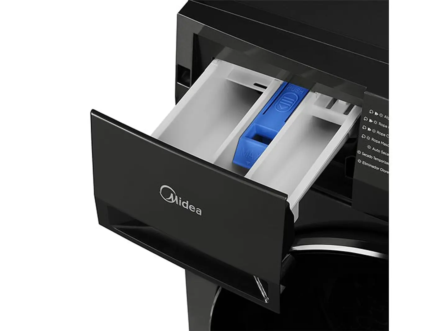 LAVADORA SECADORA MIDEA MF200D150WB/T 15KG/11KG TITANIO 6